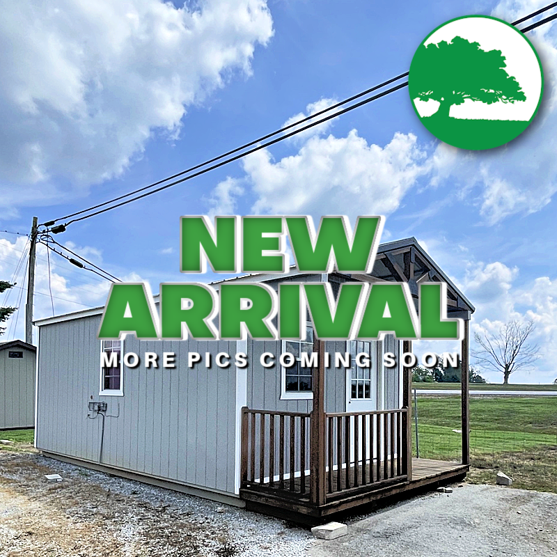 PRE-OWNED 12' x 24' Painted "Cabin"