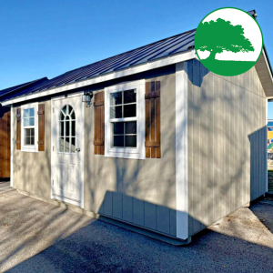 12' x 16' Finished "Lancaster / Side Utility"