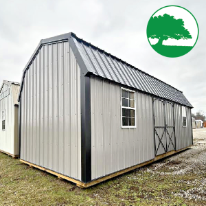 12' x 24' Metal "Side Loft Barn"