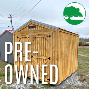 PRE-OWNED 8' x 8' Treated "Utility"