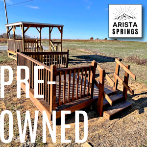 PRE-OWNED 8' x 10' Alpine "Portable Deck"