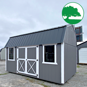 10' x 16' Painted "Side Loft Barn"