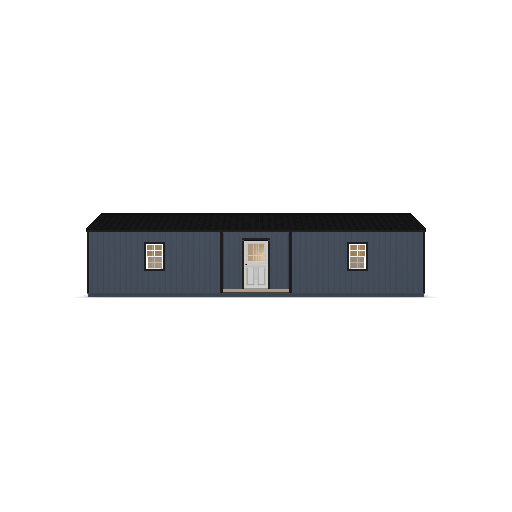 Cottage with Middle Porch 14 x 40 - Image 5