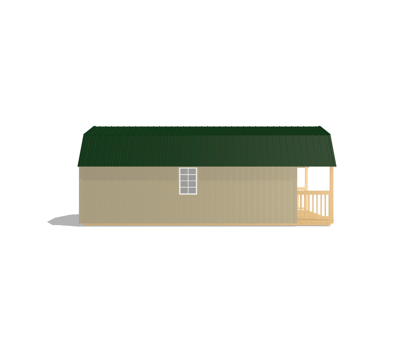 Lofted Cabin 12x28 - Image 4