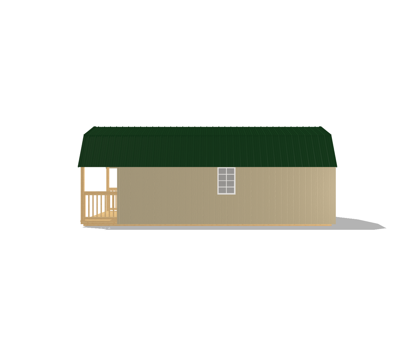 Lofted Cabin 12x28 - Image 3