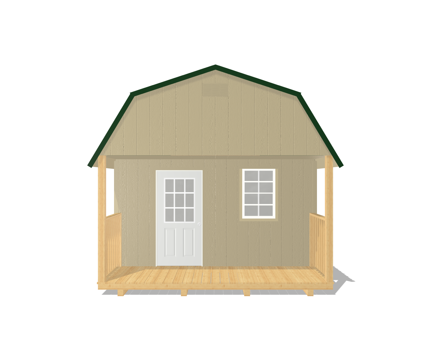 Lofted Cabin 12x28 - Image 6