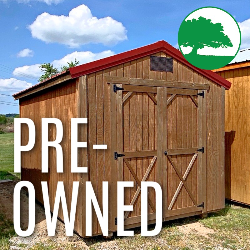 PRE-OWNED 8' x 12' Treated "Utility"