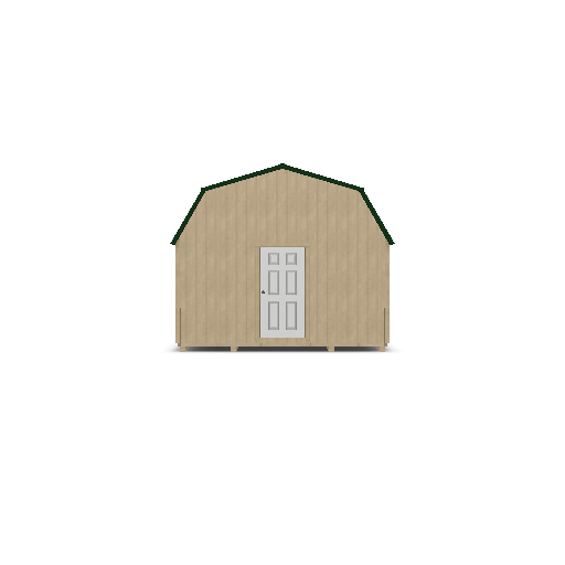 Lofted Cottage with Corner Porch 14x28 - Image 3
