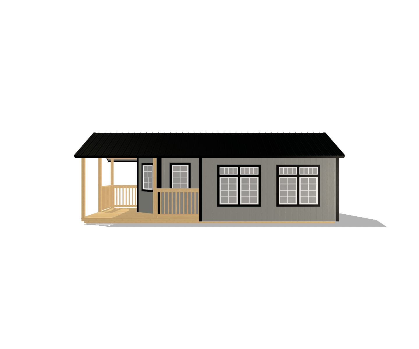 Deluxe Utility Cabin 14x28 - Image 3