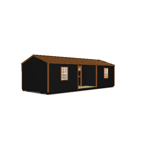 Cottage with Middle Porch 12x28