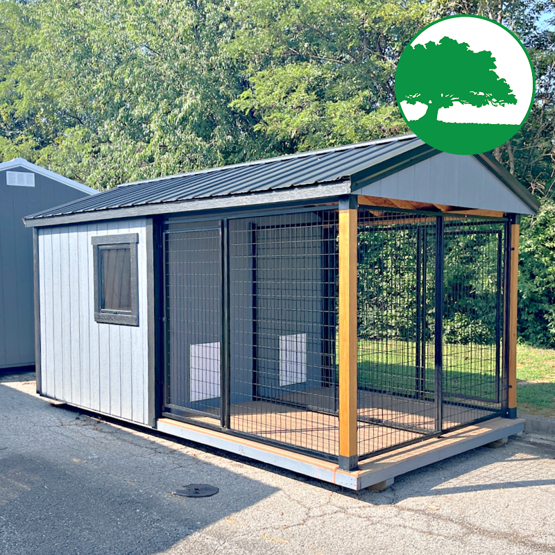 8' x 16' Painted "Dog Kennel"