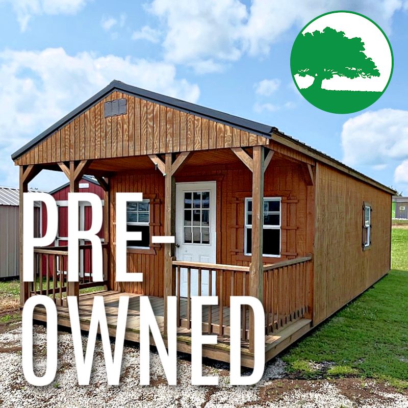 PRE-OWNED 14' x 32' Treated "Cabin"