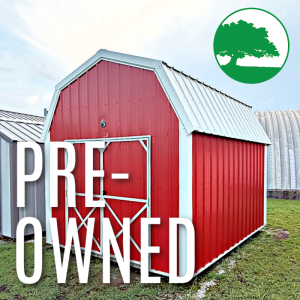 PRE-OWNED 10' x 12' Metal "Lofted Barn"