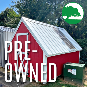 PRE-OWNED 8' x 12' Painted "Chicken Coop"