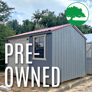 PRE-OWNED 10' x 12' Painted "Side Utility"